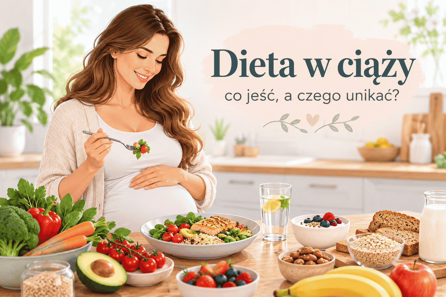 Dieta dla kobiet w ciąży - zdrowe odżywianie w ciąży